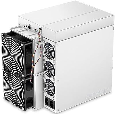 Antminer BITMAIN Antminer S19pro 96TH/S Bitcoin ASIC Miner, 34J/T, 3250W, 220V, SHA256, Aluminum Substrate, Air-Cooling Home Mining Machine for BTC/BCH/BSV w/PSU (Renewed)
