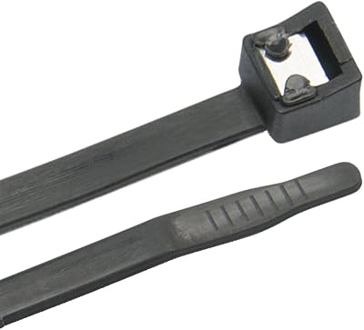 Ancor 199322 Cable Tie, Self-Cutting, Heavy-Duty, 17", Black, 10pc