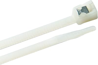 Ancor 199334 Cable Tie, Self-Cutting, 4", Natural, 500pc