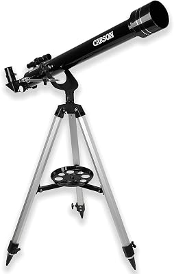 CARSON JC-1000 SkySeeker 40x to 100x 60 mm Refractor Beginner Telescope with Tripod