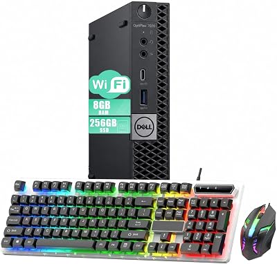 Dell OptiPlex 7070 Mini PC, 9th Gen Core i3 Processor, 8GB RAM(Renewed)