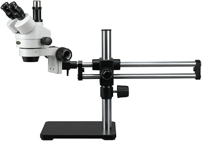 AmScope SM-5TZZ Professional Trinocular Stereo Zoom Microscope, WH10x