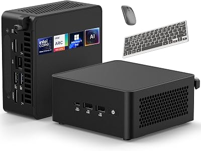 ASUS NUC 15 Pro Mini PC, Intel Series 2 Ultra 5 225H (14C/14T, Up to 4.9GHz), Small Desktop Computers 64GB DDR5 RAM, 2TB PCIe SSD, Intel Arc 130T GPU, Win 11 Pro, Thunderbolt 4, WiFi 7, Quad 4K HDR