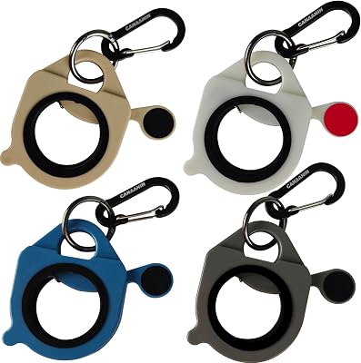 CANAANIN Zip Tie Holder Cable Tie Holder Heavy-Duty Colored Upgraded for Tool Belt Electrician Tool Tradie Bits Organized Strong Efficient Storage Reusable Portable(Colored, 4 Piece)