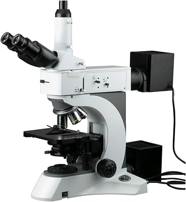 AmScope ME520TB Episcopic and Diascopic Trinocular Metallurgical