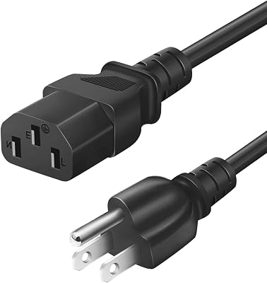 Amplifier AC Power Cord for ION Bluetooth Speakers, Guitar Amps