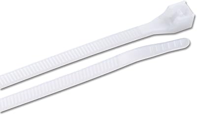 Ancor 199208 Cable Tie, Standard, 11", Natural, 25pc
