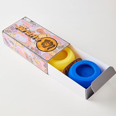 YAXI EARPADS for Koss PORTAPRO 2Pairs (Blue+Yellow)
