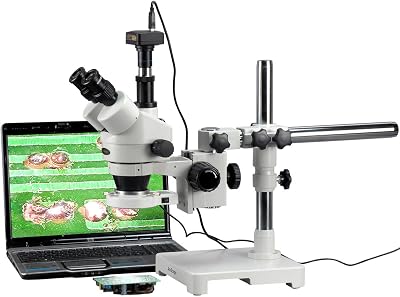 AmScope SM-3TY-80S-3M Digital Professional Trinocular Stereo Zoom