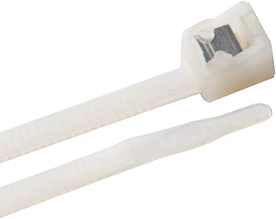 ANCOR MARINE GRADE 199320 Cable Tie, Self-Cutting, Heavy-Duty, 15", Natural, 20pc