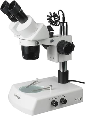 AmScope SW-2B24Z Binocular Stereo Microscope, WH10x Eyepieces