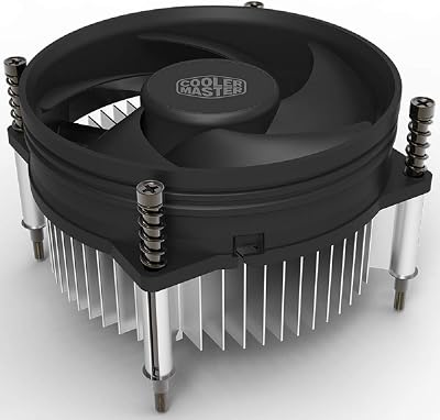 Cooler Master i30 CPU Cooler - 92mm Low Noise Cooling Fan & Heatsink (RH-I30-26FK-R1)- for Intel Socket LGA 1150/1151 / 1155/1156 (i30)