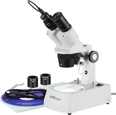 AmScope SE306R-A-E Digital Forward-Mounted Binocular Stereo Microscope