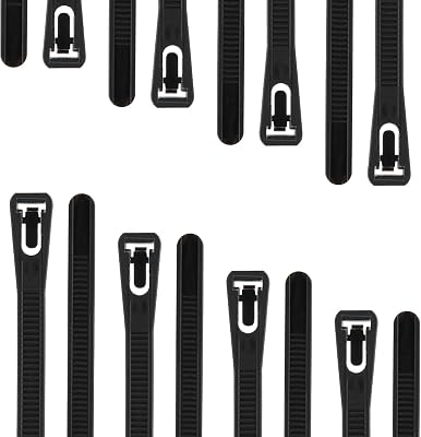 20inch Reusable Zip Ties Heavy Duty,120lbs Tensile Strength,100pcs