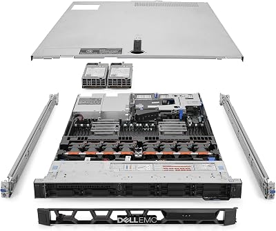 Dell PowerEdge R640 Server 2.70Ghz 36-Core 256GB RAM 2X 480GB SSD 6X 1.2TB Rails (Renewed)