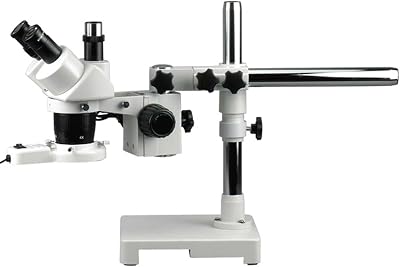 AmScope SW-3T13-FRL Trinocular Stereo Microscope, WH10x Eyepieces, 30X