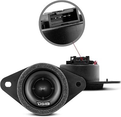 DS18 PRO-ST 1.9" Replacement Upgrade Bullet Compression Tweeters with Crossovers- Car OEM Tweeter Upgrade Kit for Many Subaru/Toyota Models - Replacement for H631SFJ101 and H631SFJ100 (Pair)