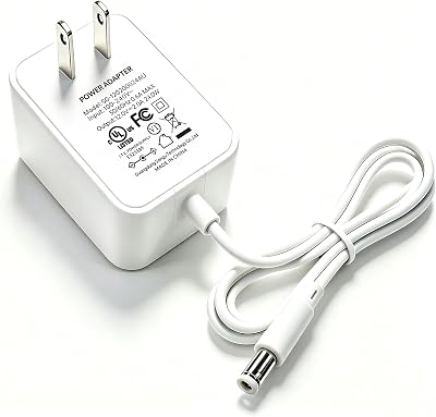 Power Cord Replacement for Fenchilin Hollywood Vanity Makeup Mirror Light Bulbs Charger 12V, 6 FT Charging Cable