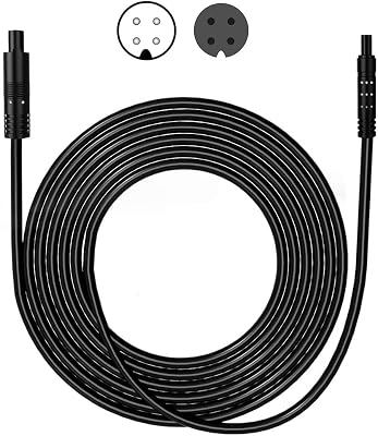 YQMAJIM Dash Cam Extension Cable，(4Pin 33ft) Rear Camera Extension Wire