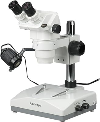 AmScope ZM-2B Professional Binocular Stereo Zoom Microscope, EW10x