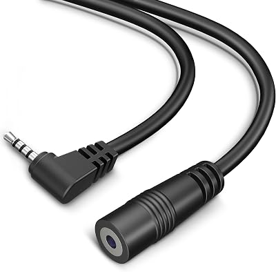2.5mm Dashcam Rear Camera Extension Cable,20Ft Backup Camera Extension Cord