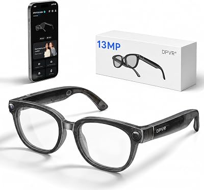 G5 AI Smart Glasses with Camera and Bluetooth, 13MP Video Recording Glasses
