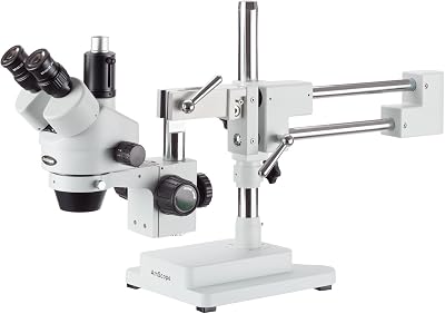 AmScope SM-4TY Professional Trinocular Stereo Zoom Microscope, WH10x