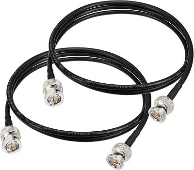 Superbat 3G/6G HD SDI Cable BNC Cable 3ft Thin Short (Belden 1855A) Supports HD-SDI/3G-SDI/4K/8K Camera Recorder Precision SDI Video Cable (2pcs)