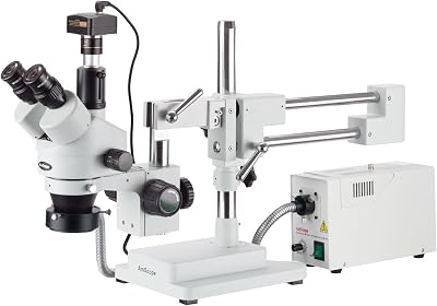 AmScope SM-4TPZ-FOR-5M Digital Professional Trinocular Stereo Zoom