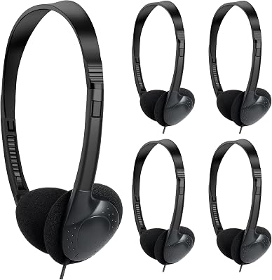 YFSFQS Kids Headphones Bulk 30 Pack for School Students Children Teen Boys