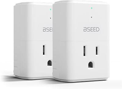 [ETL Listed] BSEED Single Outlet Surge 1836 Joules, Small Surge Protector with Light Indicator, Mini Surge Protector 15A 1875W for Refrigerators, PC, TV, Xbox, PS5 and Ohter Home Appliances