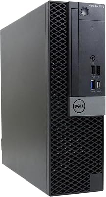 Dell OptiPlex 7050 Desktop Computer PC, Intel Core i5 7500 3.40GHz 16GB DDR4 RAM, 256GB SSD, Built-in Wi-Fi, Bluetooth, Windows 11 Pro, DisplayPort, HDMI (Renewed)