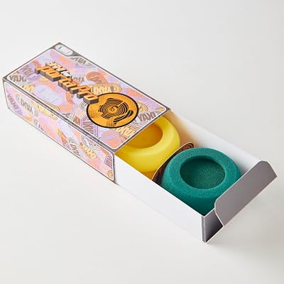YAXI EARPADS for Koss PORTAPRO 2Pairs (Yellow+Green)