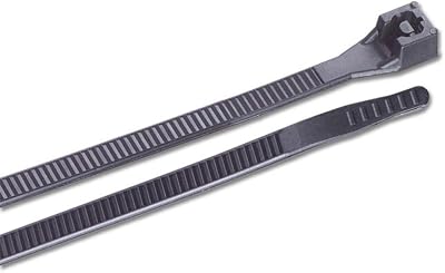 Ancor 199202 Cable Tie, Standard, 4", Black, 25pc