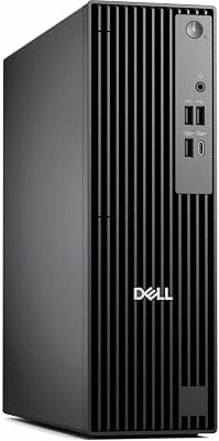 Dell Pro QCS1250 Desktop Computer - Intel Core Ultra 5 235-16 GB - 512 GB SSD - Slim PC - Standard Black (Renewed)