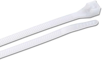Ancor 199205 Cable Tie, Standard, 8", Natural, 100pc