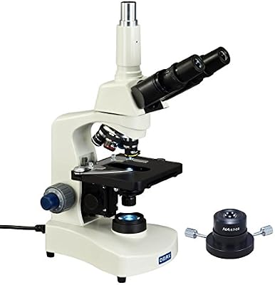 OMAX M8311-A191 2000X LED Reversed Nosepiece Trinocular Compound