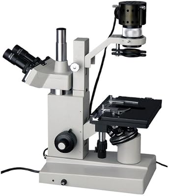 AmScope IN200TB Long Working Distance Inverted Trinocular Microscope