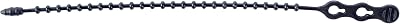 nVent GARDNER BENDER 46-8BEADBK Beaded Cable Ties, 8 in., 70 lb. strength