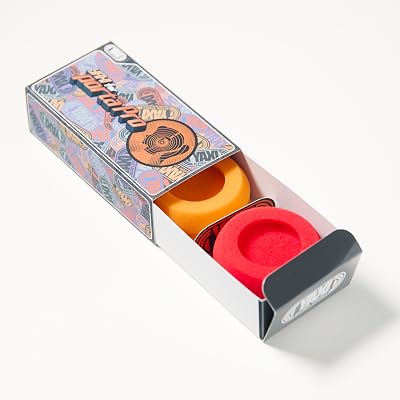 YAXI EARPADS for Koss PORTAPRO 2Pairs (Red+Orange)