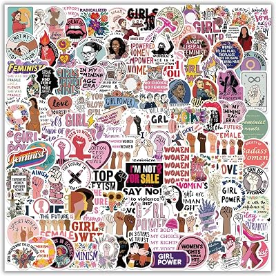 200Pcs Feminist Stickers, Women Empowerment Feminist Sticker Pack