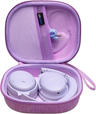 DR·AMIU Hard Case for Bose QuietComfort, QC, QC 45 Headphone, Purple