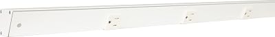 Task APT Angled Power Strip 42 inch, 5 Receptacles, White