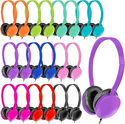 ZNXZXP Classroom Headphones Bulk 30 Pack for School Students,Wholesale