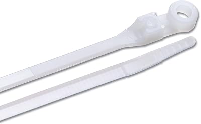 Ancor 199247 Cable Tie, Standard, 6", Natural, 100pc