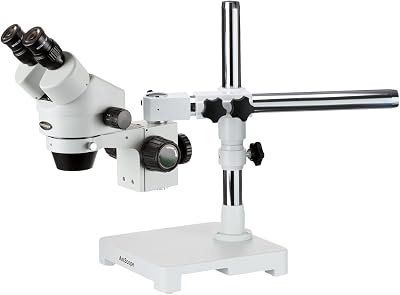 AmScope SM-3BY Professional Binocular Stereo Zoom Microscope, WH10x
