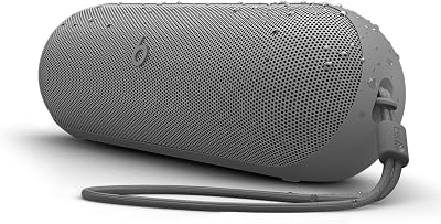 Beats Pill x Kim Kardashian - Wireless Bluetooth Speaker - Dark Gray - IP67 Water Resistant - 24 Hours Battery Life (Renewed Premium)