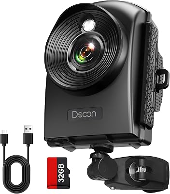 Dsoon Time Lapse Camera, 1080P FHD Construction Site Outdoor Camera, 180-Day Standby, 110° Wide Angle & 2.4" LCD Screen, IP66 Waterproof, Multiple Modes, Includes 64GB TF Card