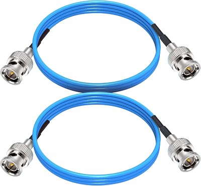 Superbat HD-SDI 3G SDI Cable 3ft 75 Ohm RG179 Thin BNC Coaxial Cable 2-Pack