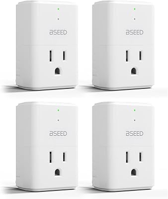 [ETL Listed] BSEED Single Outlet Surge 1836 Joules, Small Surge Protector with Light Indicator, Mini Surge Protector 15A 1875W for Refrigerators, PC, TV, Xbox, PS5 and Ohter Home Appliances